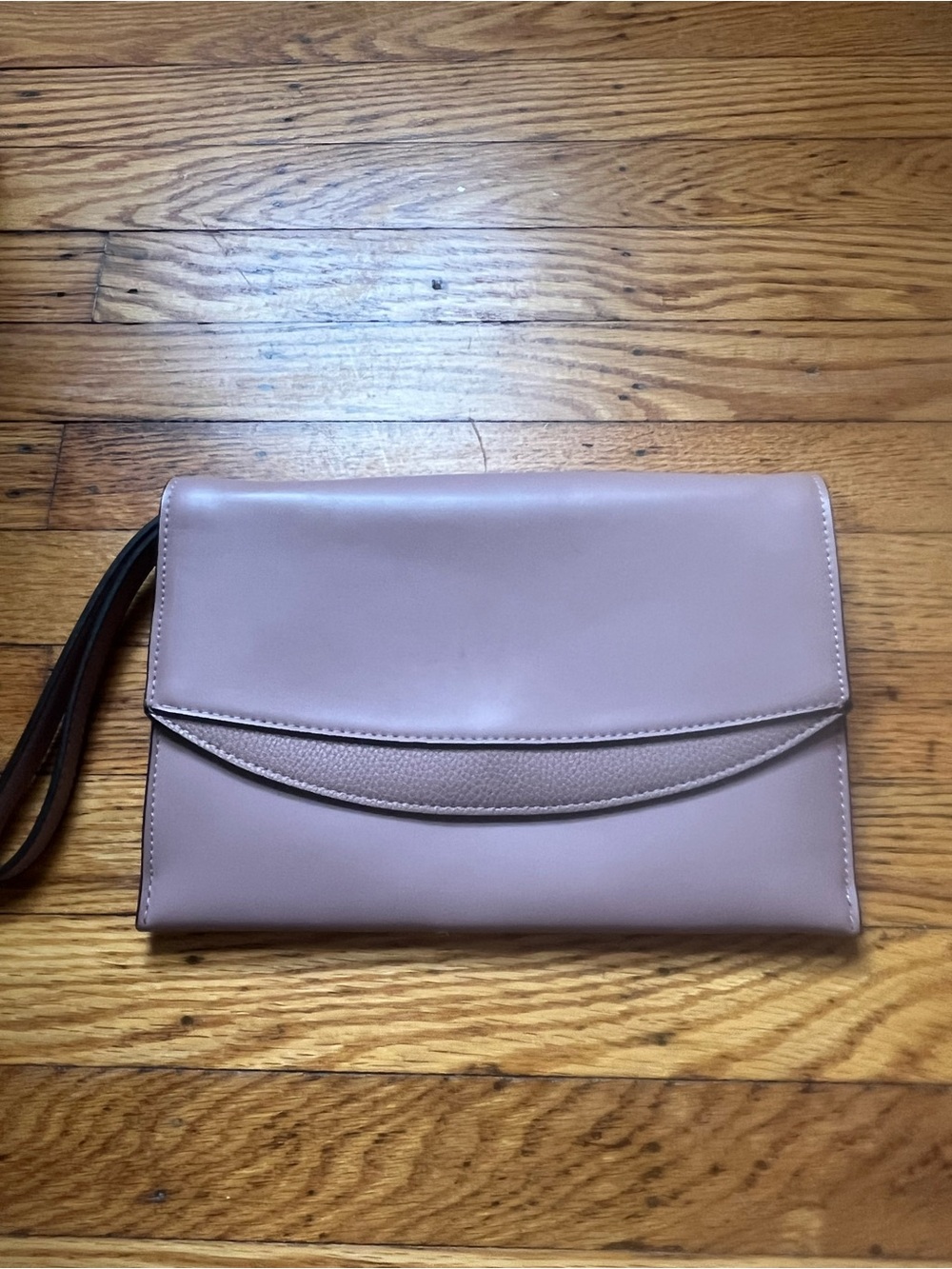 a new day Dusty Mauve Envelope Wristlet Clutch